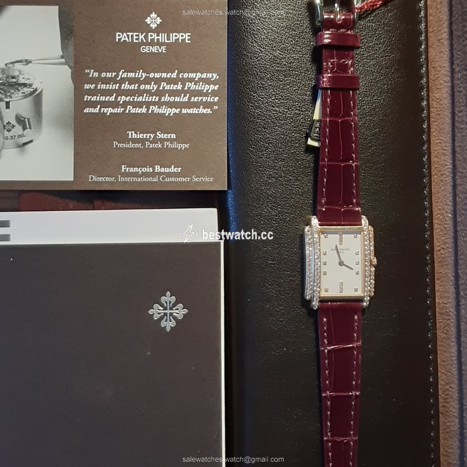 IMG_9085 Patek Philippe Gondolo Womens watch Quartz Yellow gold 4825J Replica 2