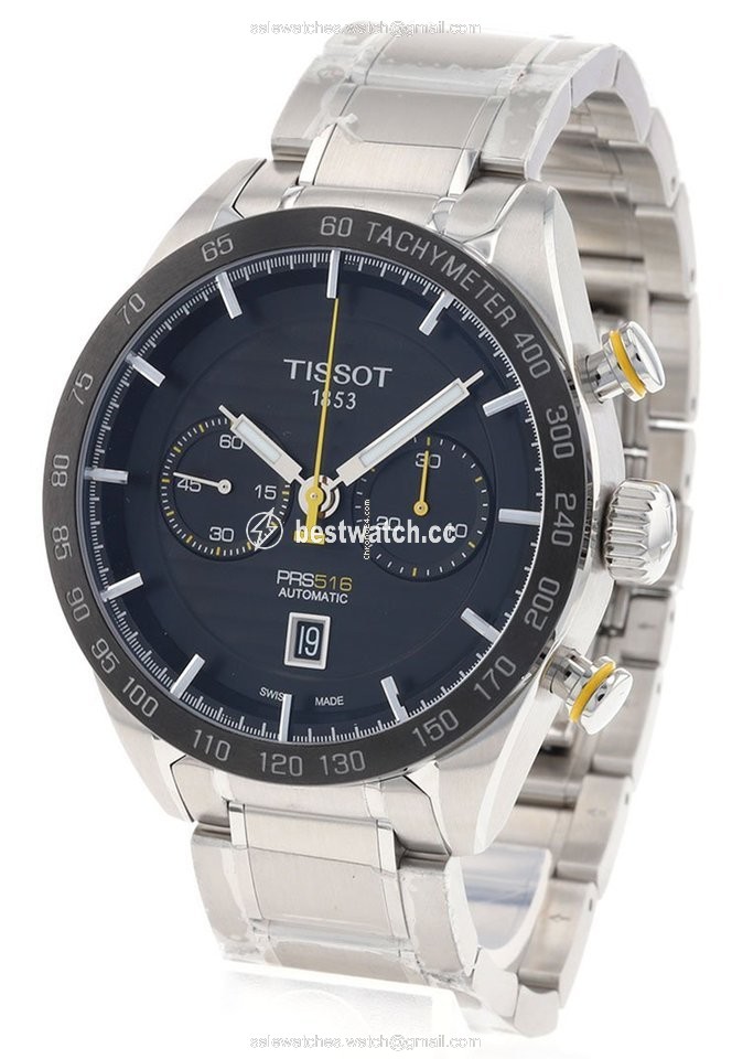 Tissot PRS 516 Mens watch Unisex Automatic Steel T100.427.11.051.00 Replica 2