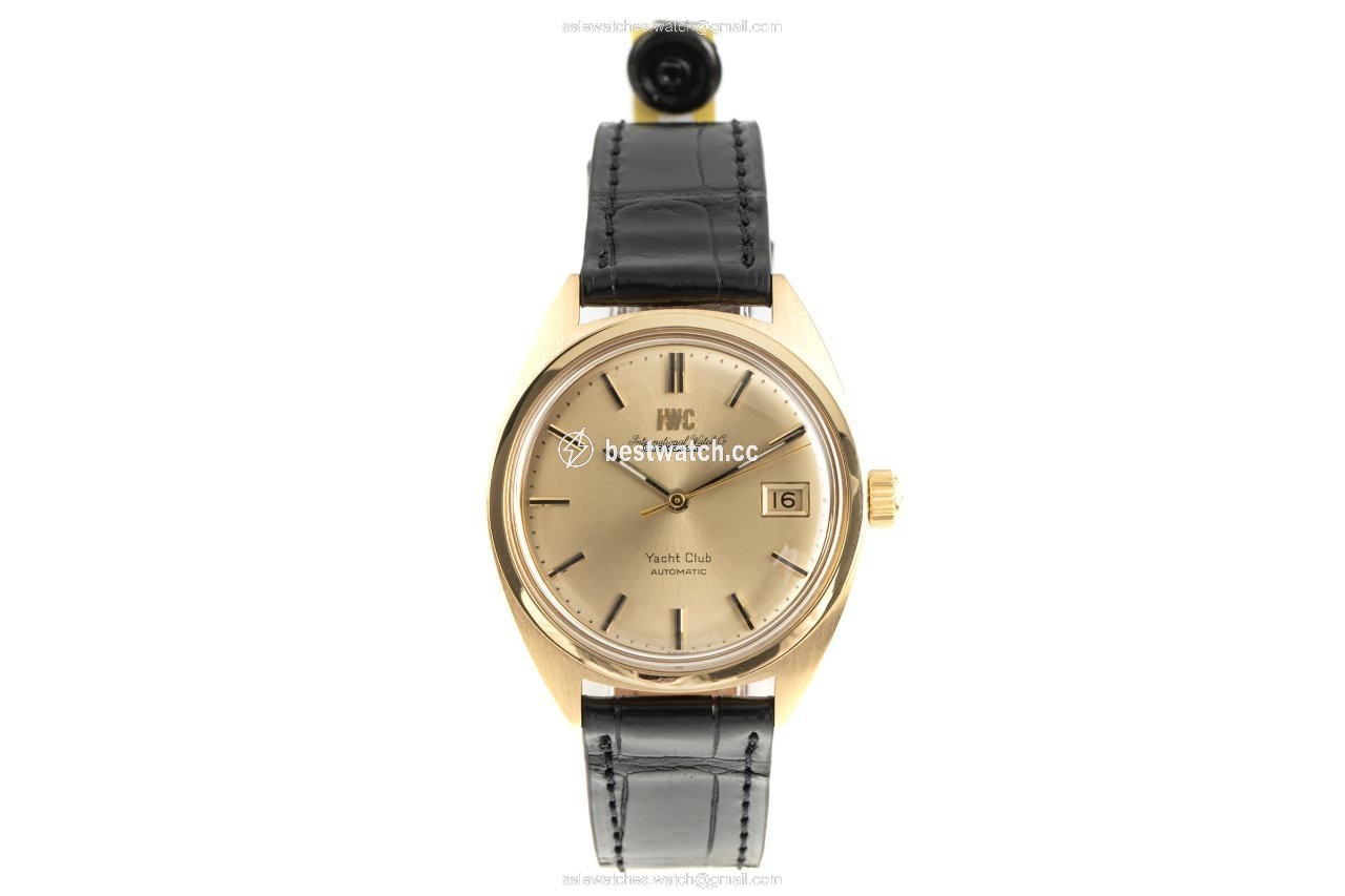 IMG_9085 IWC Yacht Club Mens watch Unisex Automatic Yellow gold R811A Replica 2