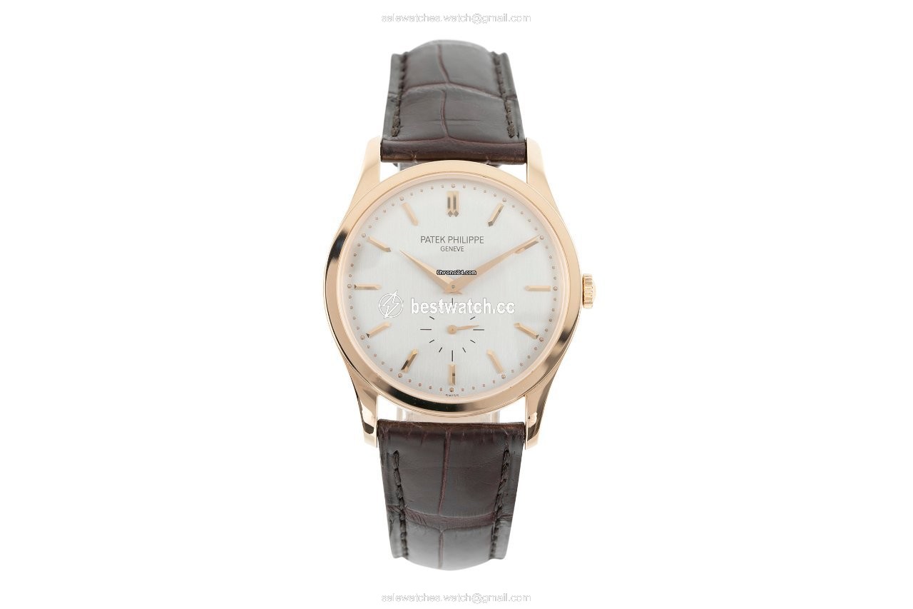 Patek Philippe Calatrava Mens watch Unisex Manual winding Red gold 5196R-001 Replica 2