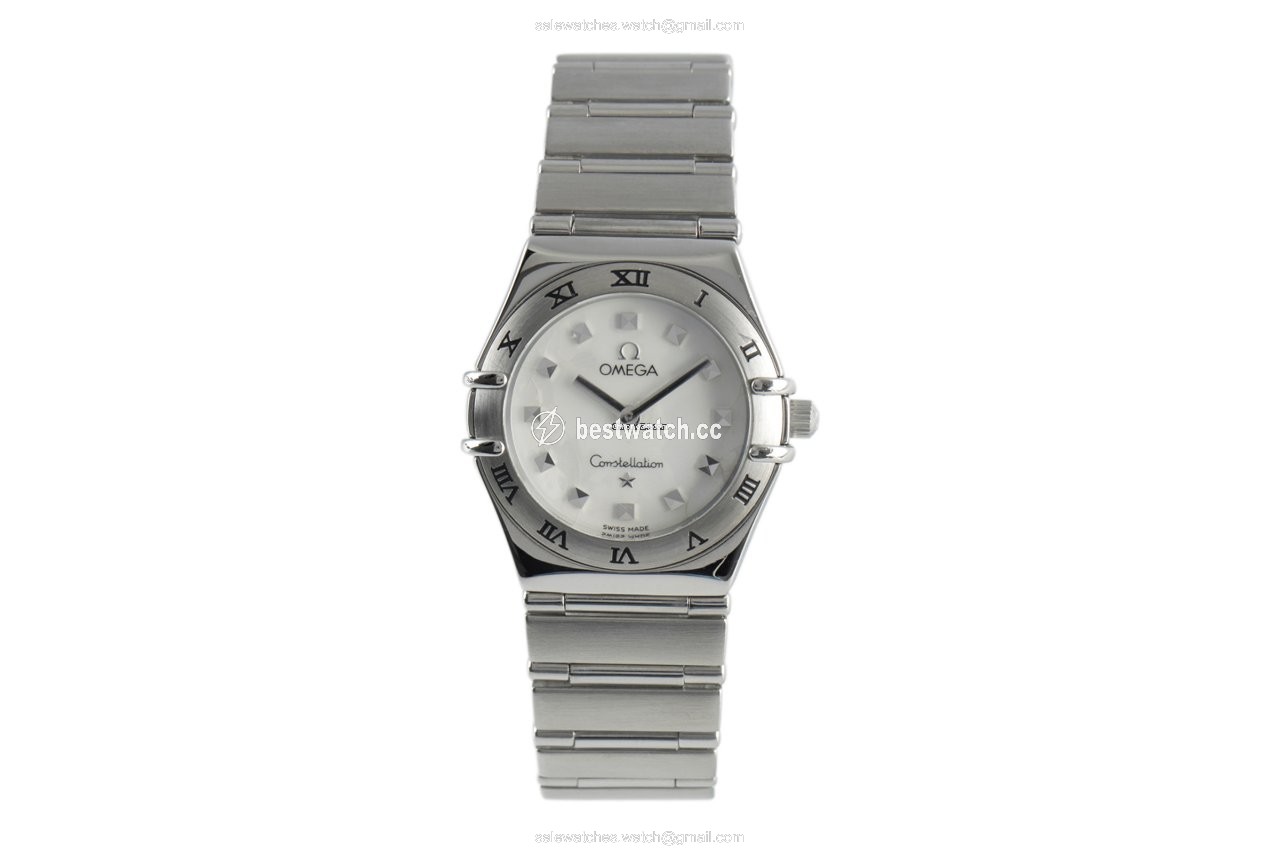 IMG_9085 Omega Constellation Ladies Womens watch Quartz Steel 795.1241 Replica 2