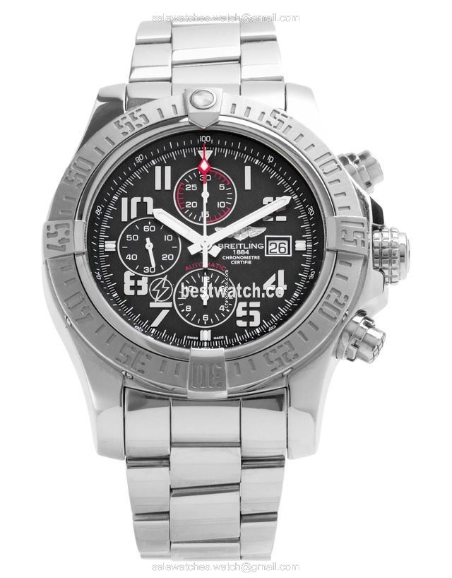IMG_9085 Breitling Super Avenger II Mens watch Unisex Automatic Steel A1337111.BC28.168A Replica 2