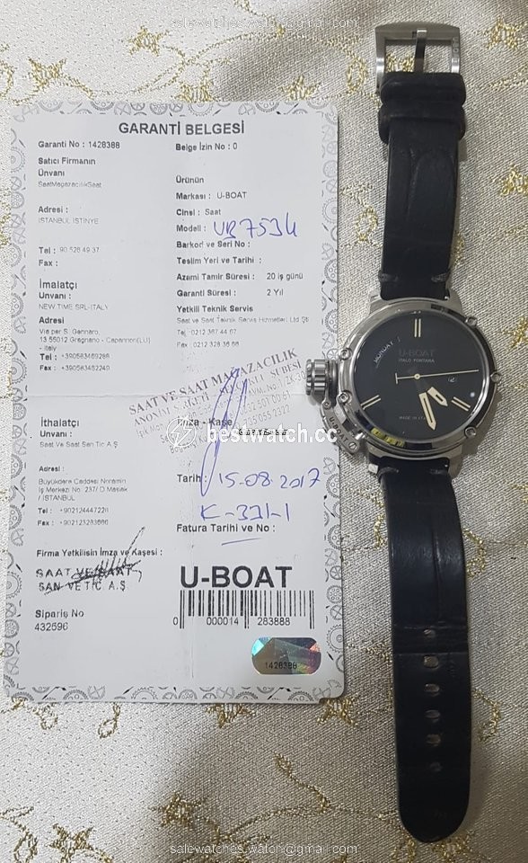 IMG_9085 U-Boat Chimera Mens watch Unisex Automatic Steel UB 7534 Replica 2