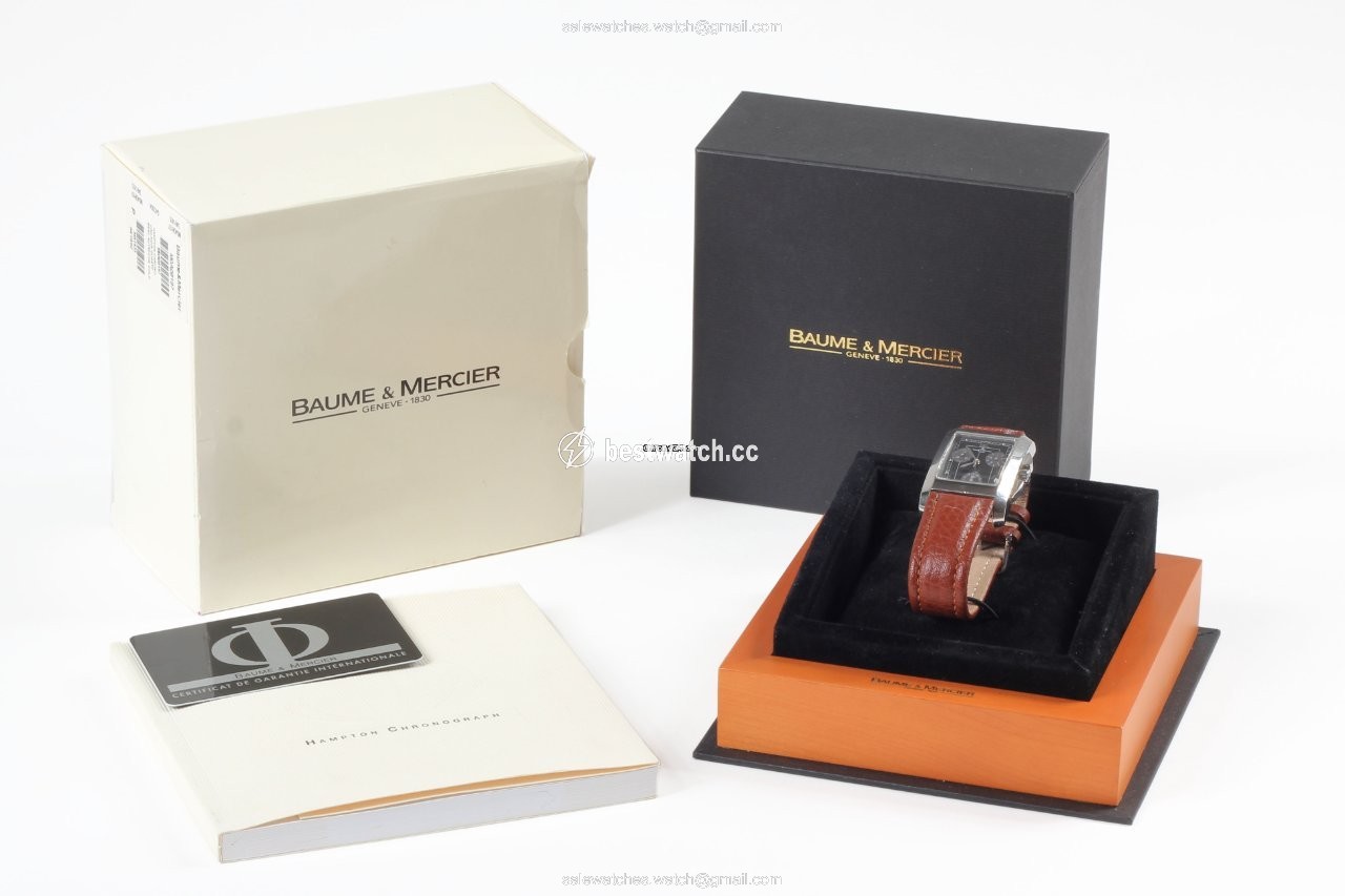 Baume & Mercier Hampton Mens watch Unisex Quartz Steel M0A08809 Replica 2