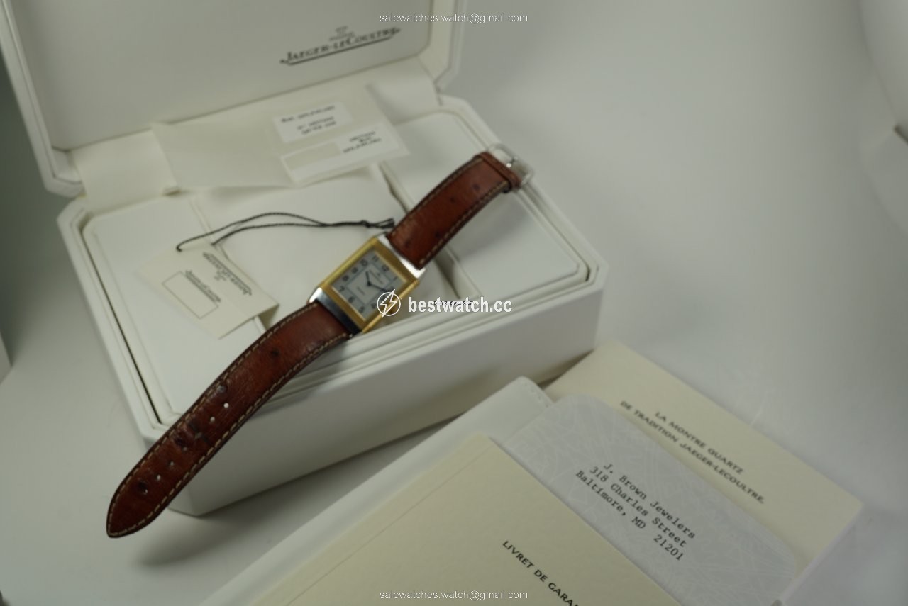 IMG_9085 Jaeger-LeCoultre Reverso Classique Mens watch Unisex Quartz Gold Steel 250.5.08 Replica 2