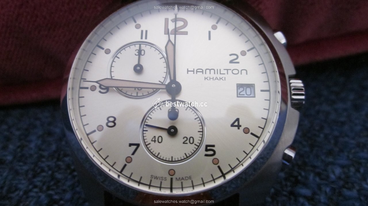 Hamilton Khaki Pilot Pioneer Mens watch Unisex Quartz Steel H76512155 Replica 2