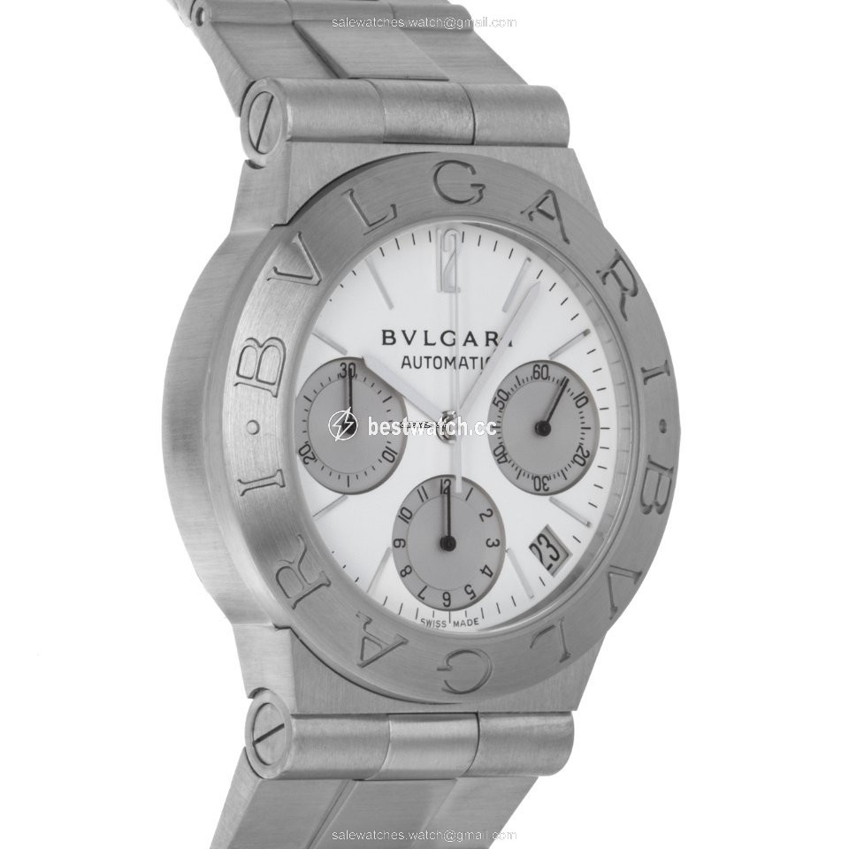 IMG_9085 Bulgari Diagono Mens watch Unisex Automatic Steel W DG35 Replica 2