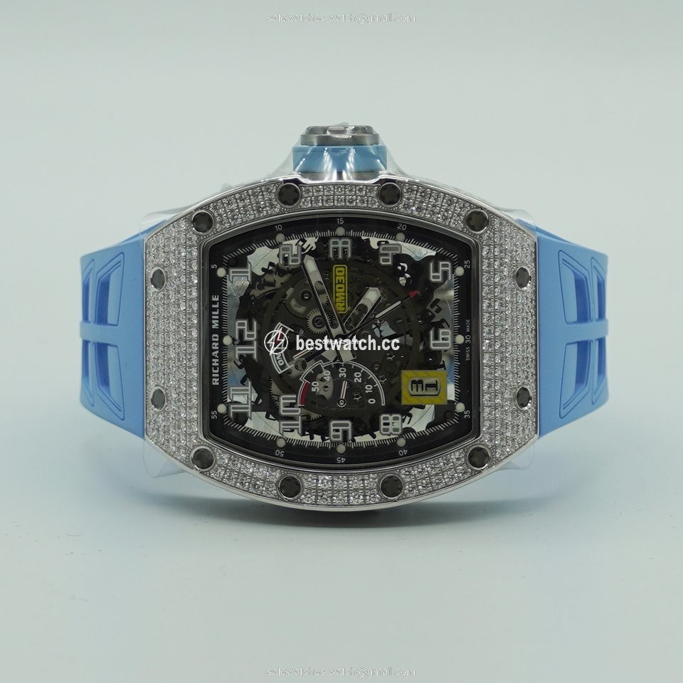 Richard Mille RM 030 Mens watch Unisex Automatic Titanium RM030 Replica 2