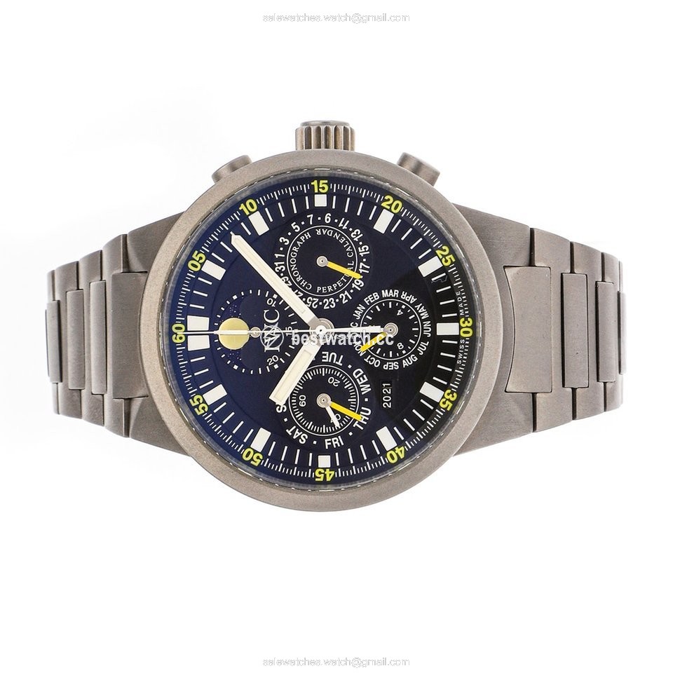 IWC GST Mens watch Unisex Automatic Titanium IW3756-03 Replica 2