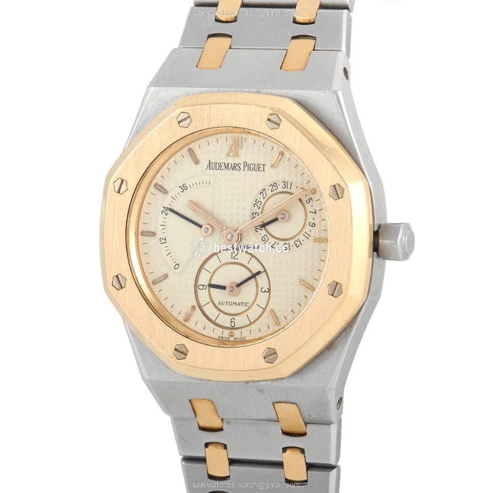 IMG_9085 Audemars Piguet Royal Oak Dual Time Mens watch Unisex Automatic Steel 25730SA Replica 2