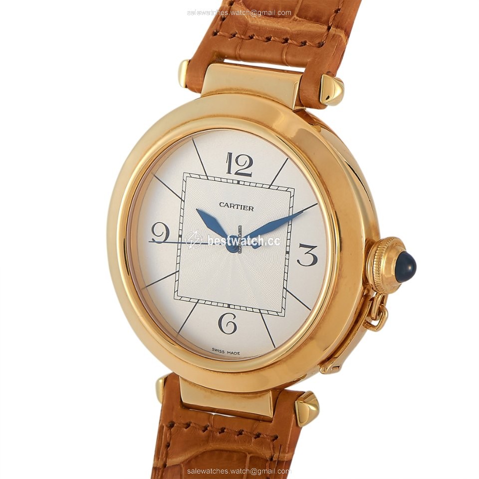 IMG_9085 Cartier Pasha Mens watch Unisex Automatic Yellow gold W3019551 Replica 2