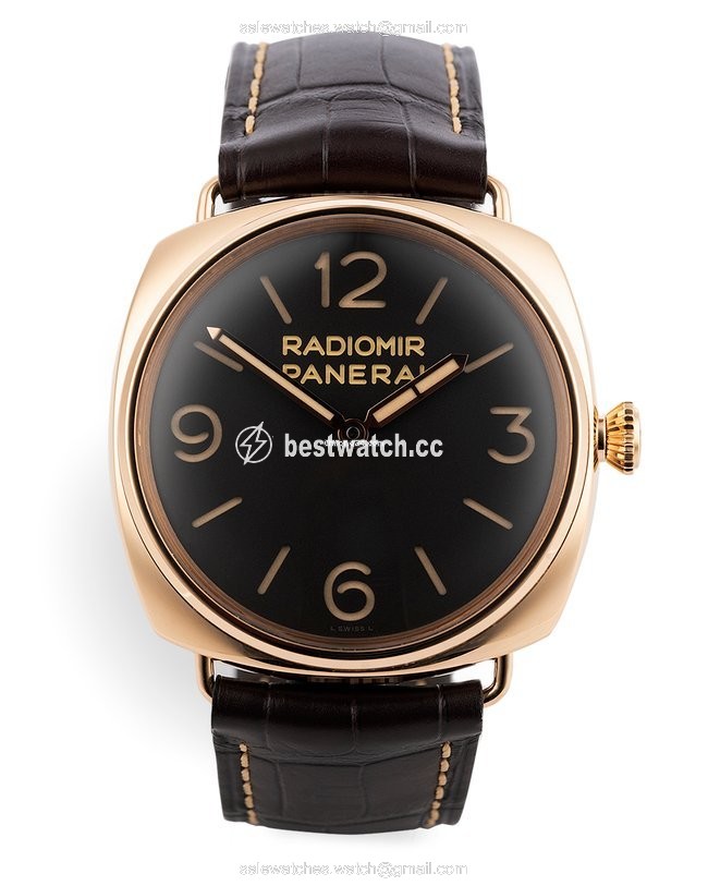 Panerai Special Editions Manual winding Rose gold PAM 379 Replica 2