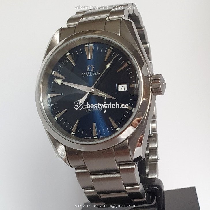 Omega Seamaster Aqua Terra Mens watch Unisex Quartz Steel 2518.80.00 Replica 2