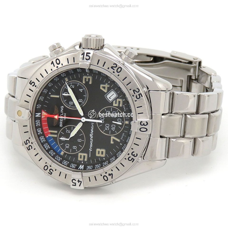 IMG_9085 Breitling Mens watch Unisex Quartz Steel A53040.1 Replica 2