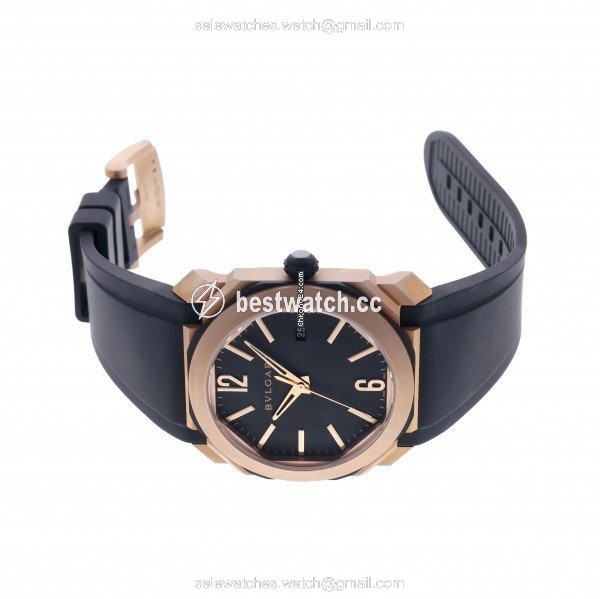 Bulgari Octo Automatic Rose gold BGOP41BGL Replica 2