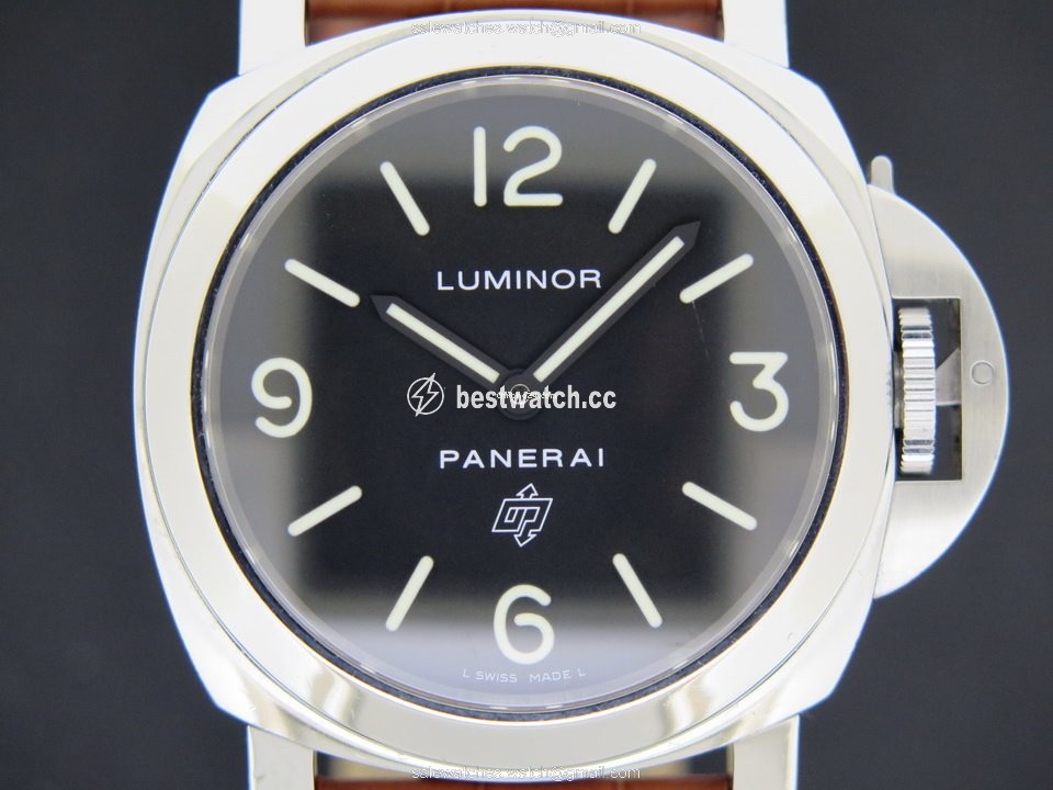 IMG_9085 Panerai Luminor Base Logo Mens watch Unisex Manual winding Steel PAM000 Replica 2