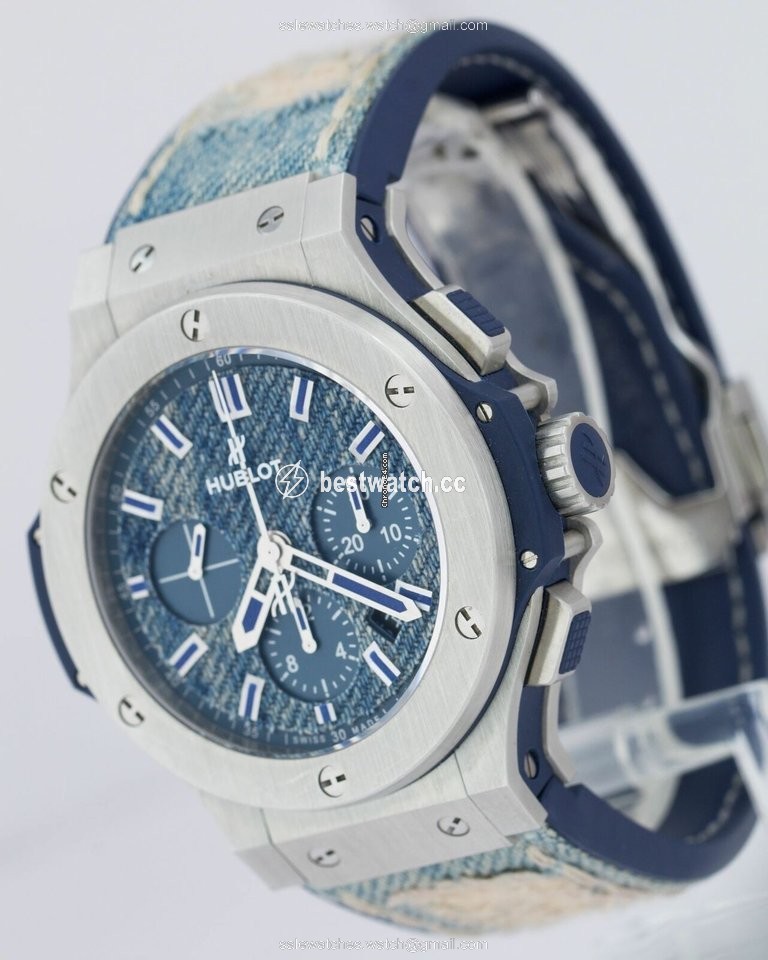 IMG_9085 Hublot Big Bang Jeans Mens watch Unisex Automatic Steel 301.SL.2770.NR.JEANS Replica 2
