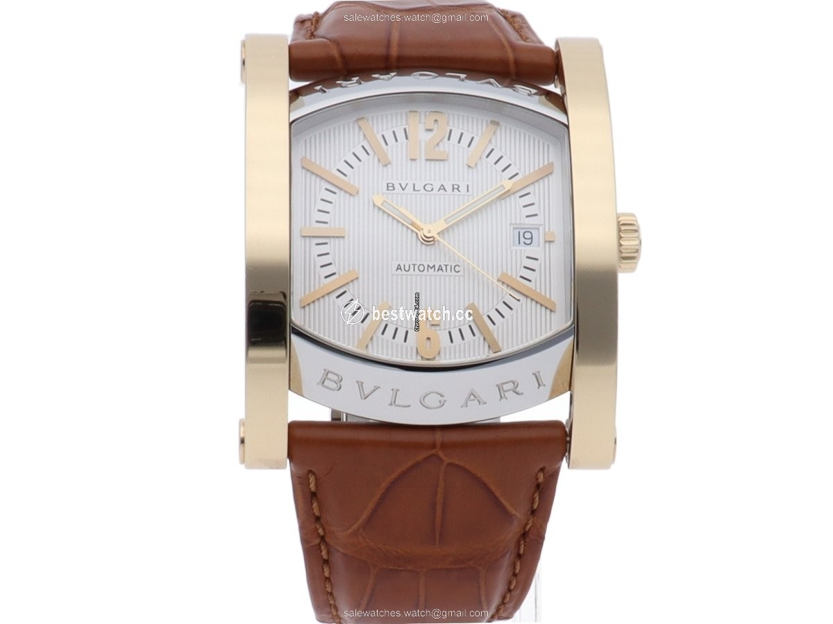 IMG_9085 Bulgari Assioma Mens watch Unisex Automatic Gold Steel AA48C6SGLD Replica 2