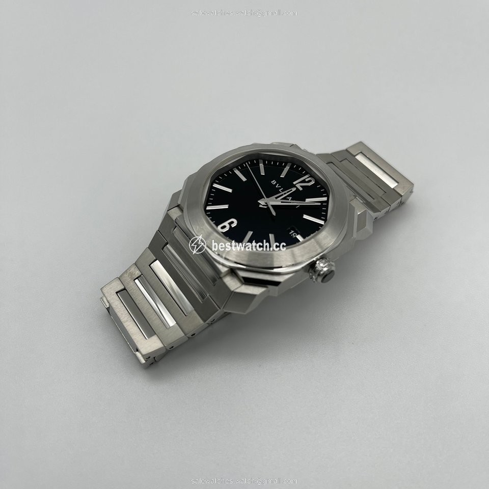 IMG_9085 Bulgari Octo Mens watch Unisex Automatic Steel BGO38BSSD Replica 2