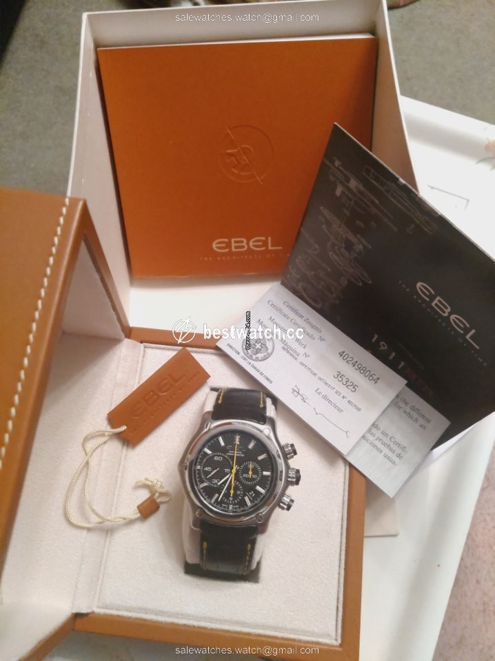 IMG_9085 Ebel 1911 BTR Mens watch Unisex Automatic Steel E9137L72 Replica 2