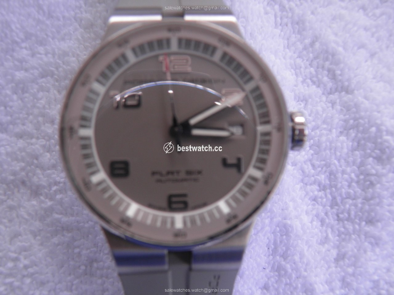 IMG_9085 Porsche Design Flat Six Mens watch Unisex Automatic Steel P6351 Replica 2