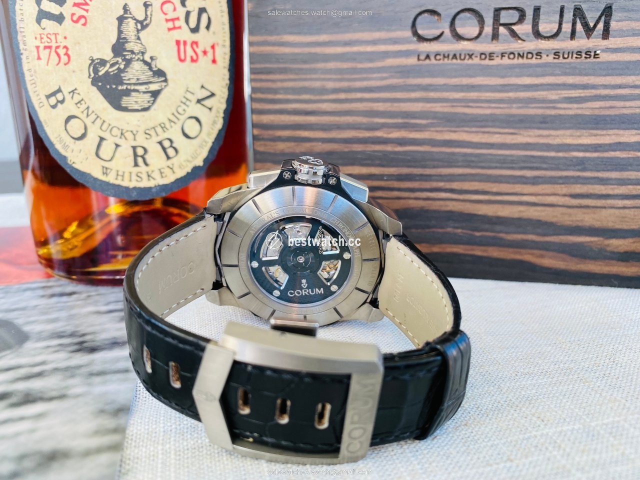 Corum Admirals Cup AC-One Mens watch Unisex Automatic 132.201.04 0F01 AN10 Replica 2