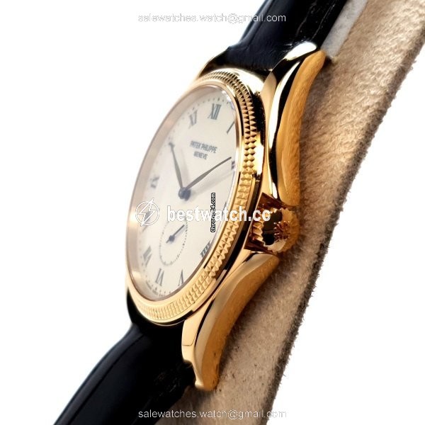 IMG_9085 Patek Philippe Calatrava Manual winding Yellow gold 5115J Replica 2