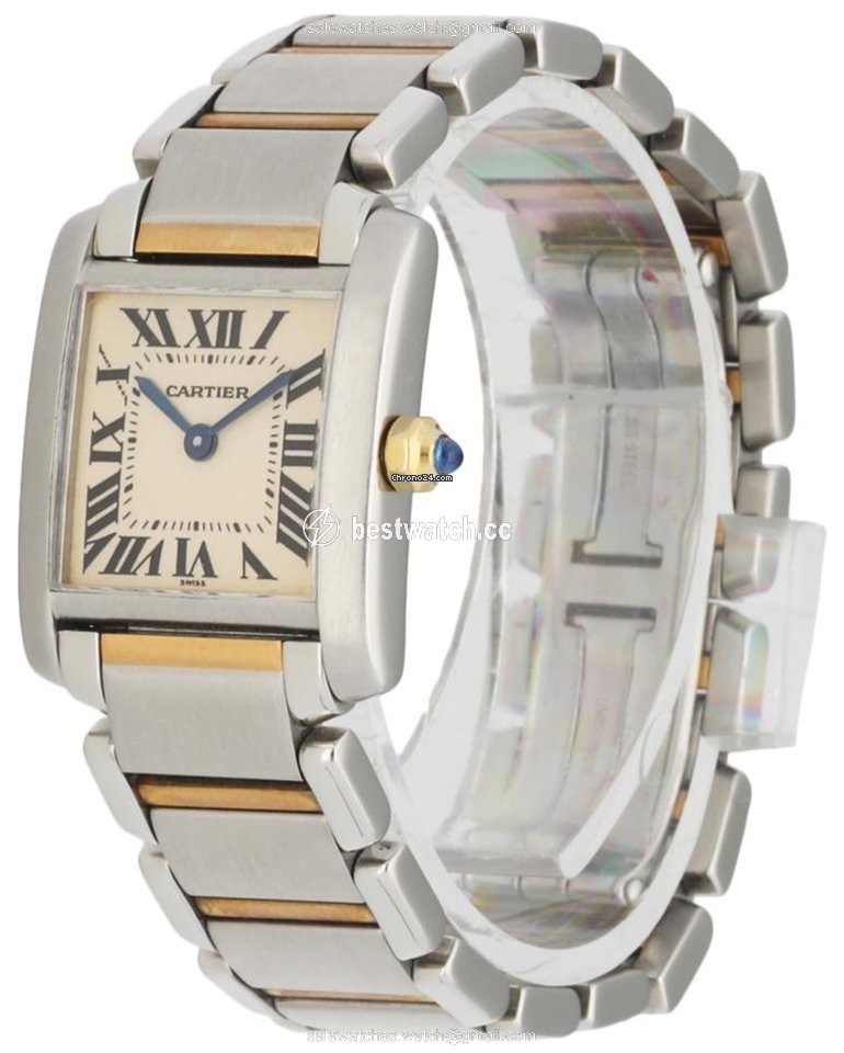 Cartier Tank Francaise Womens watch Quartz Steel 2300 Replica 2