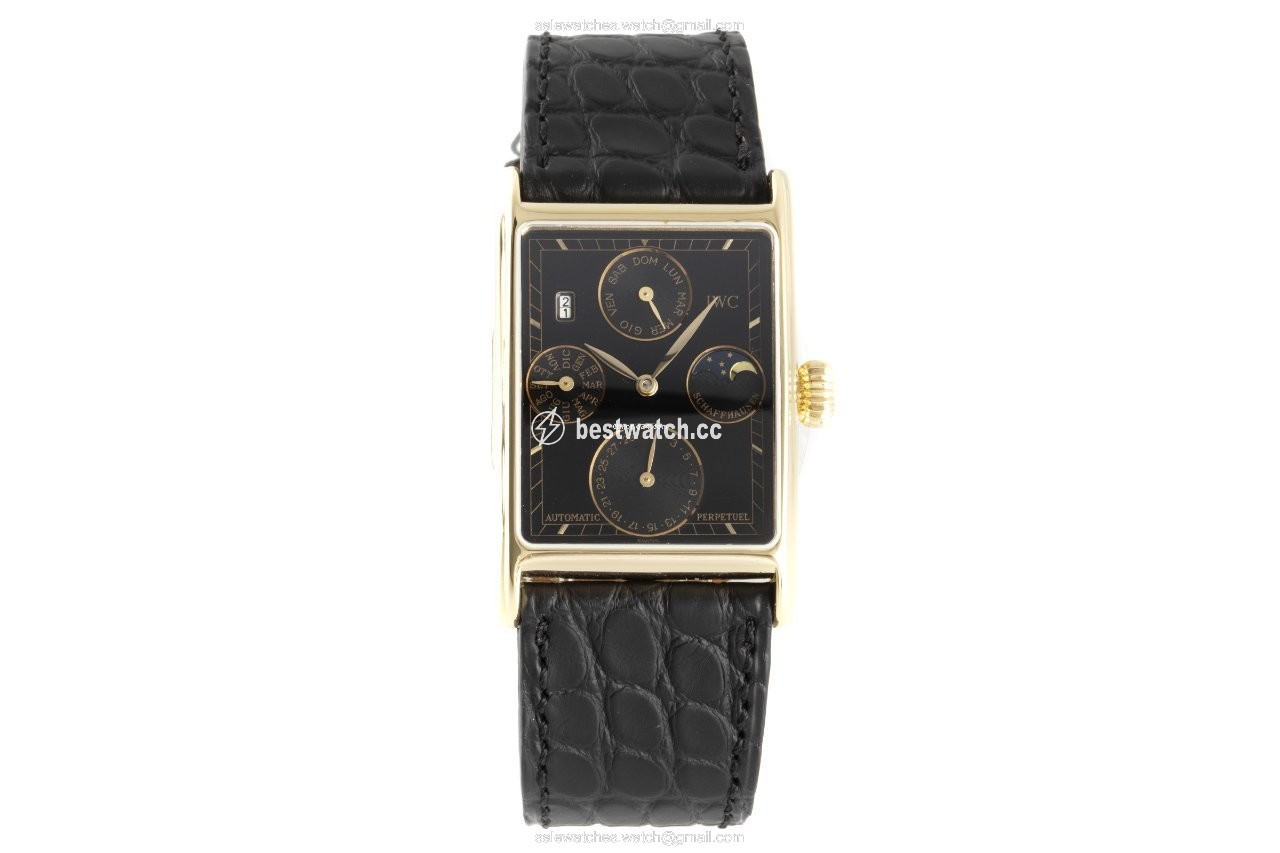 IMG_9085 IWC Novecento Mens watch Unisex Automatic Yellow gold 3545 Replica 2