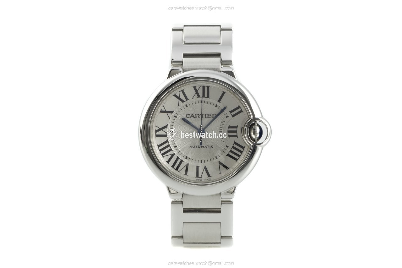 IMG_9085 Cartier Ballon Bleu 36mm Mens watch Unisex Automatic Steel W6920046 Replica 2