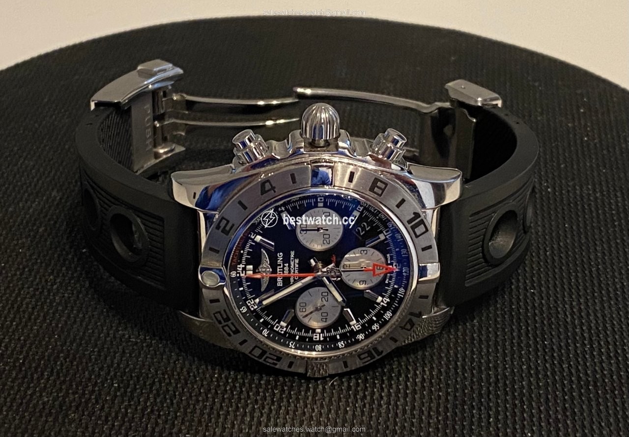 IMG_9085 Breitling Chronomat 44 GMT Mens watch Unisex Automatic AB0420B9.BB56 Replica 2