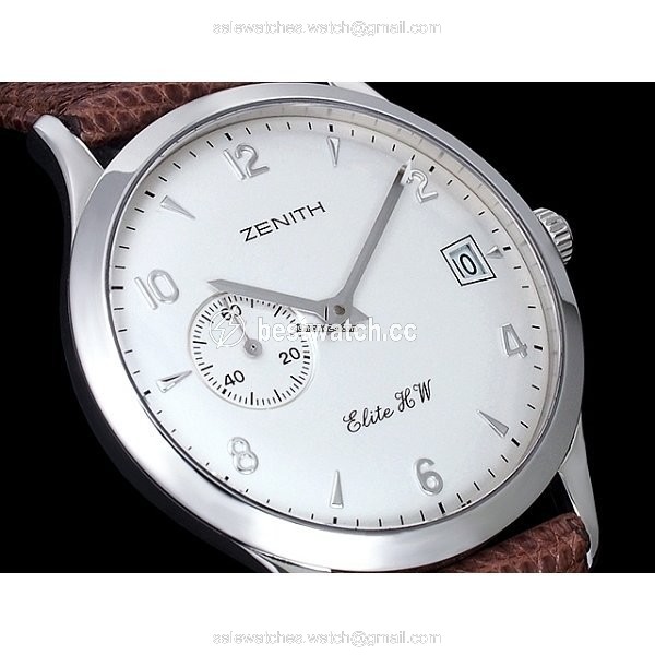 Zenith Manual winding Steel 01.0125.650 Replica 2