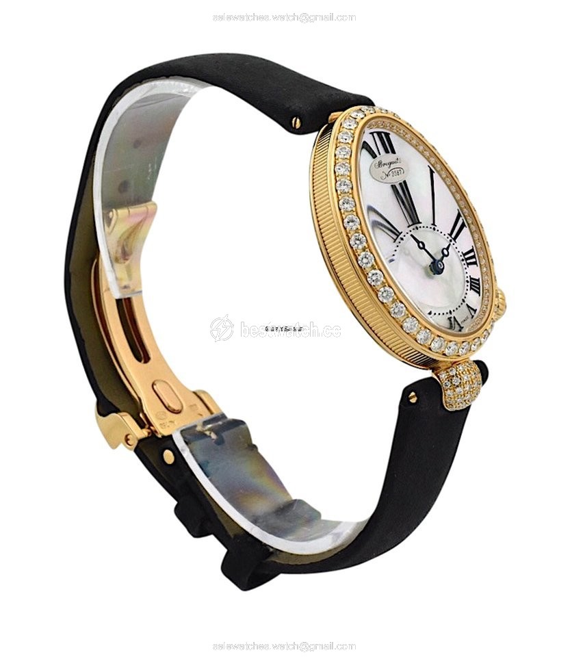 Breguet Reine de Naples Womens watch Automatic Yellow gold 8928BA 51 844 DD0D Replica 2