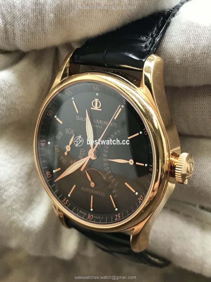 IMG_9085 Baume & Mercier Classima Automatic Rose gold M0A08737 Replica 2