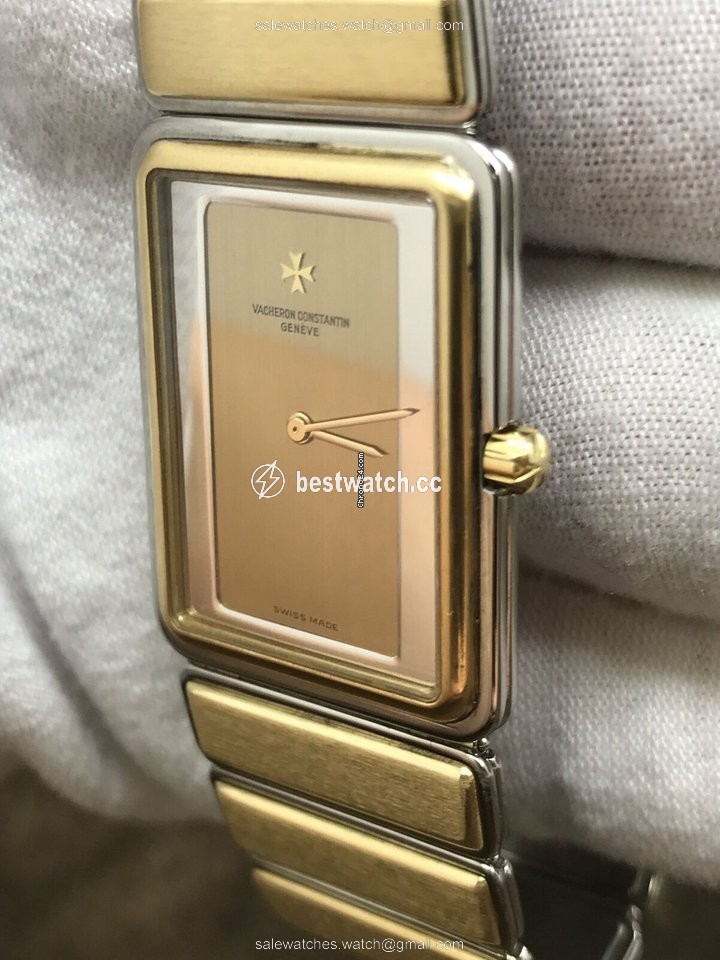 Vacheron Constantin Harmony Quartz Gold Steel 61002 Replica 2