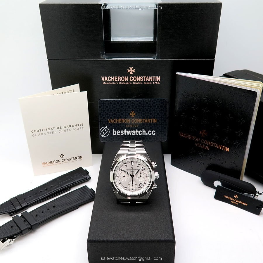 Vacheron Constantin Overseas Chronograph Mens watch Unisex Automatic Steel 5500V 110A-B075 Replica 2