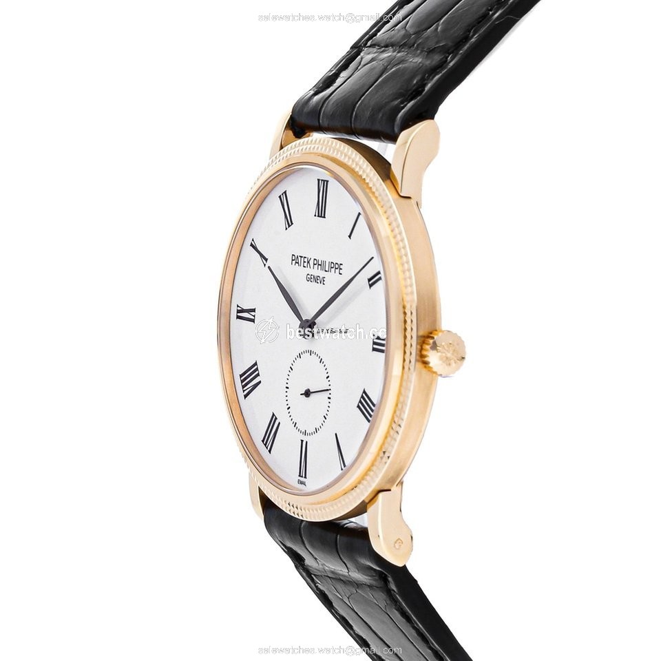 IMG_9085 Patek Philippe Calatrava Mens watch Unisex Manual winding Rose gold 5116R-001 Replica 2
