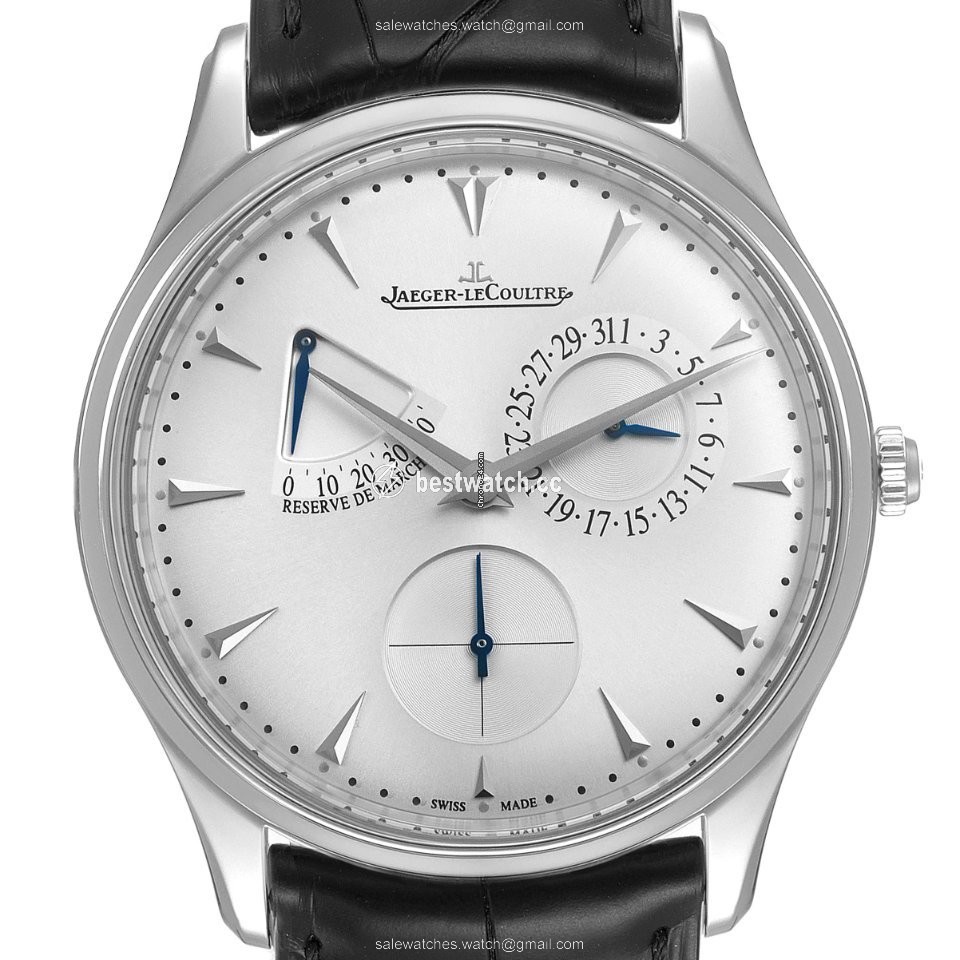 Jaeger-LeCoultre Master Ultra Thin Reserve de Marche Mens watch Unisex Automatic Steel Q1378420 Replica 2