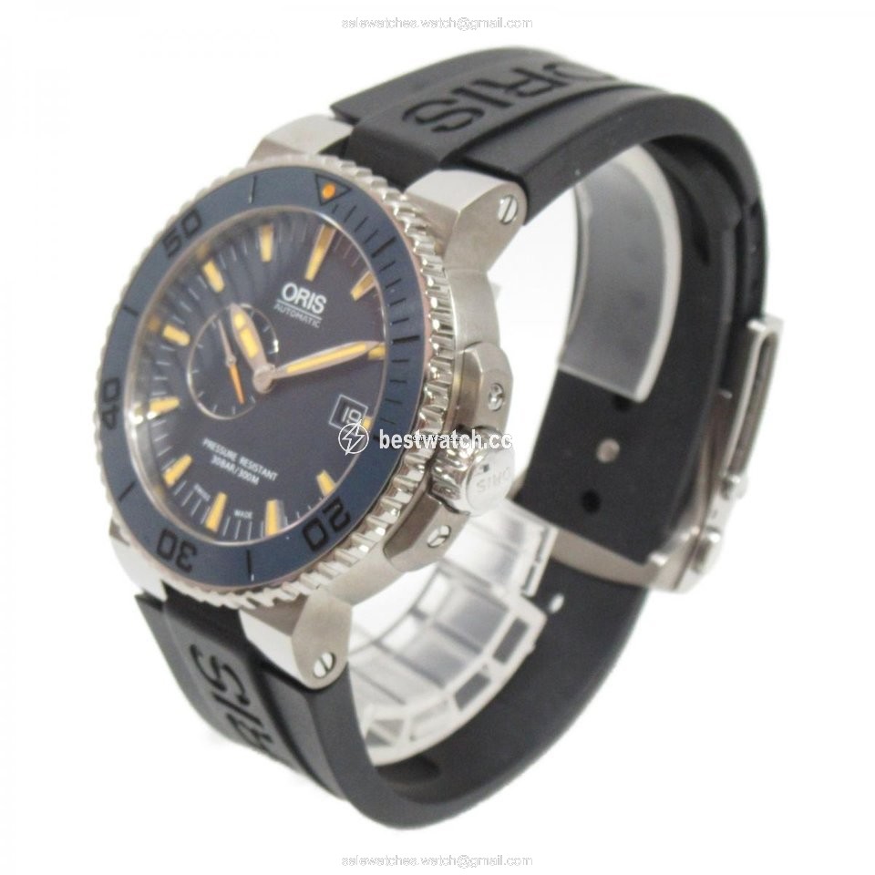 IMG_9085 Oris Aquis Mens watch Unisex Automatic 0164376547185 Replica 2