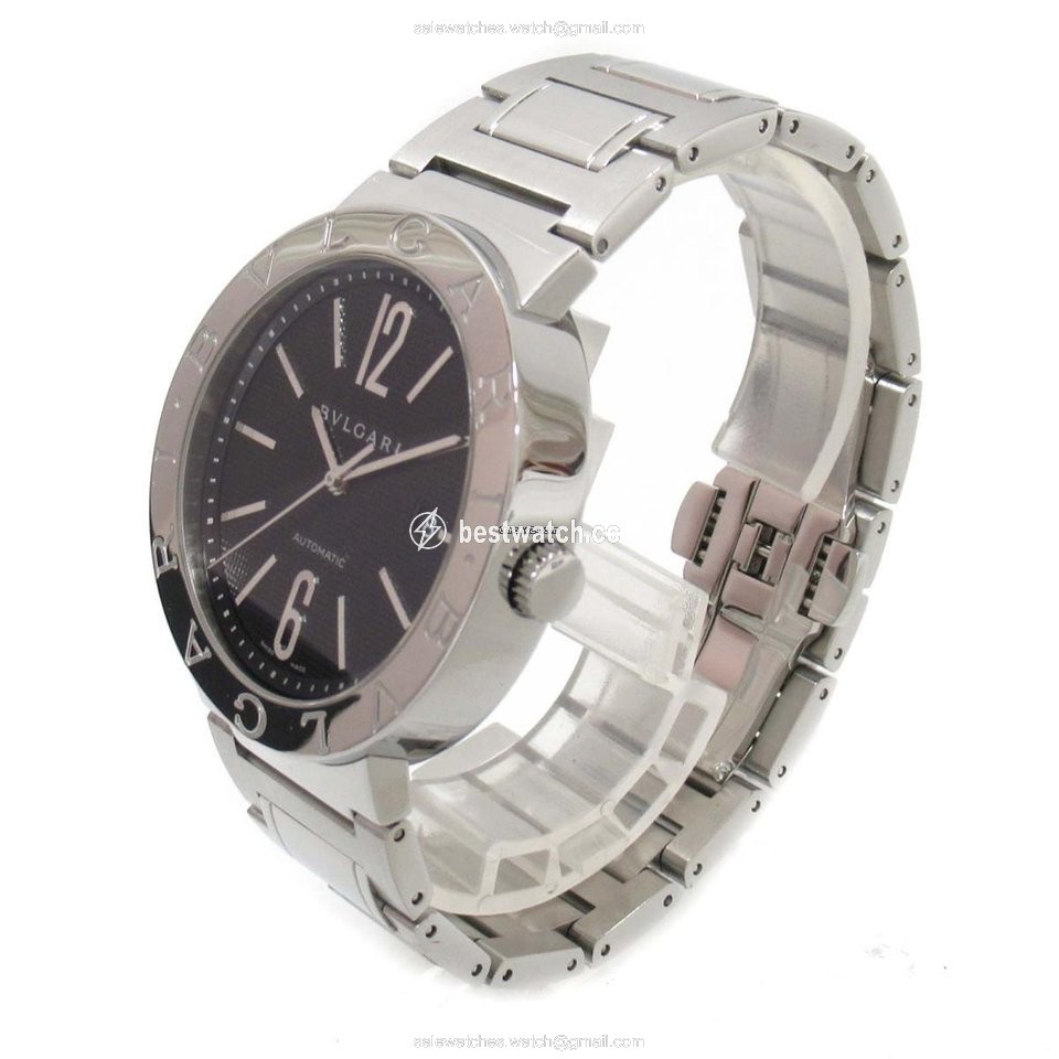 IMG_9085 Bulgari Bulgari Mens watch Unisex Automatic Steel BB42SS Replica 2