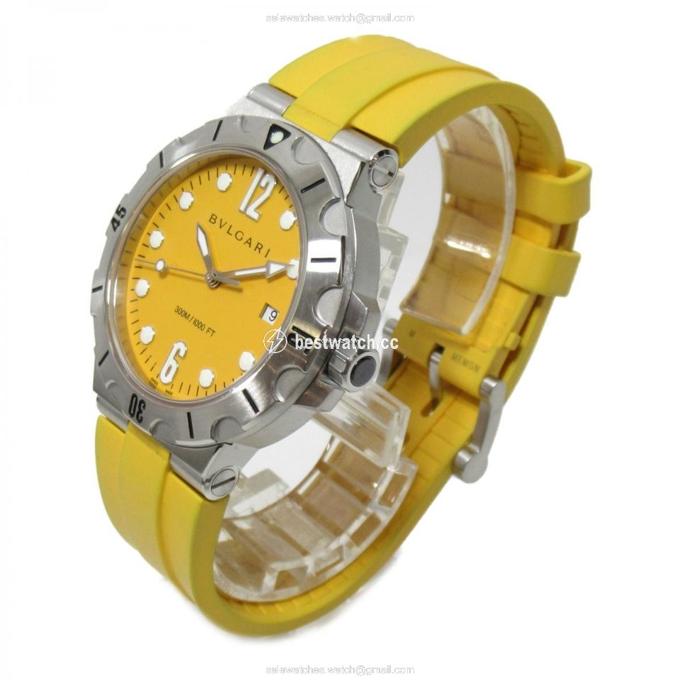 IMG_9085 Bulgari Diagono Mens watch Unisex Automatic Steel DP41SSD Replica 2