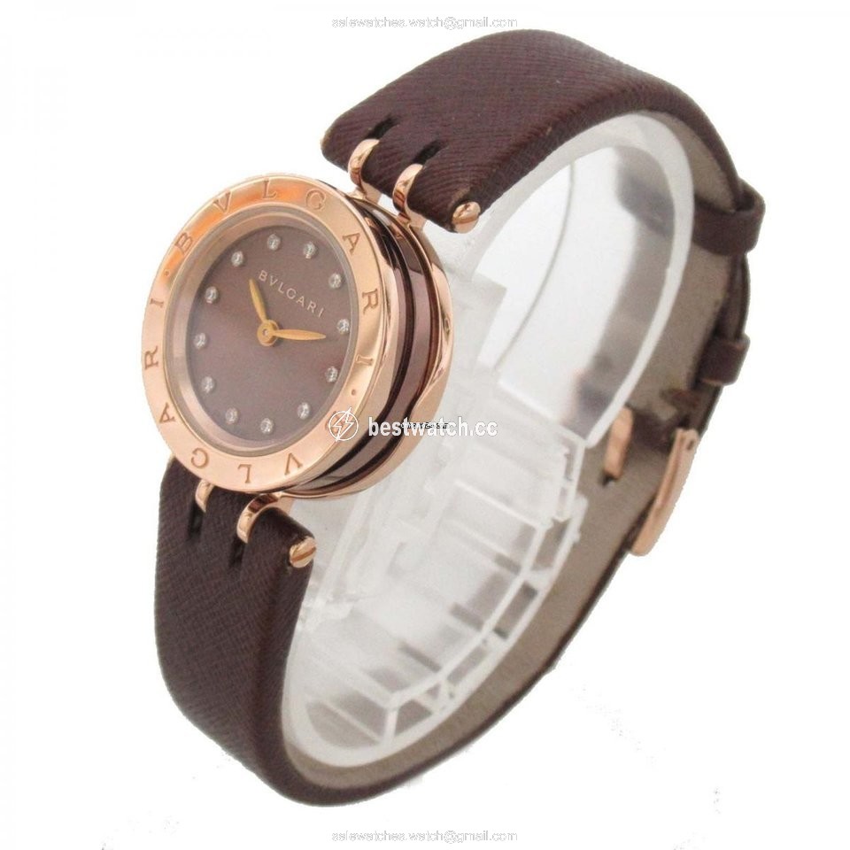 Bulgari B.Zero1 Womens watch Quartz Rose gold BZP23SG Replica 2