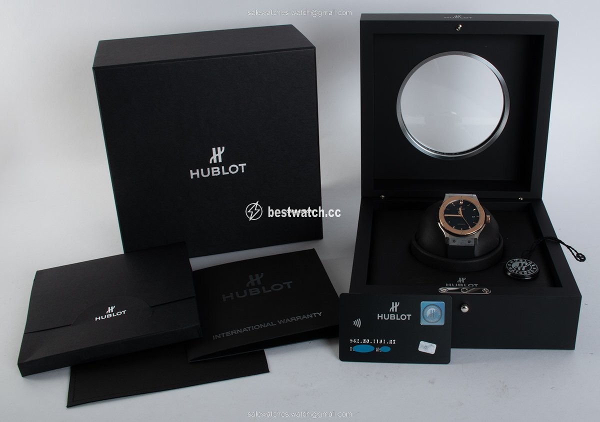 IMG_9085 Hublot Classic Fusion 45, 42, 38, 33 mm Mens watch Unisex Automatic Titanium 542.NO.1181.RX Replica 2