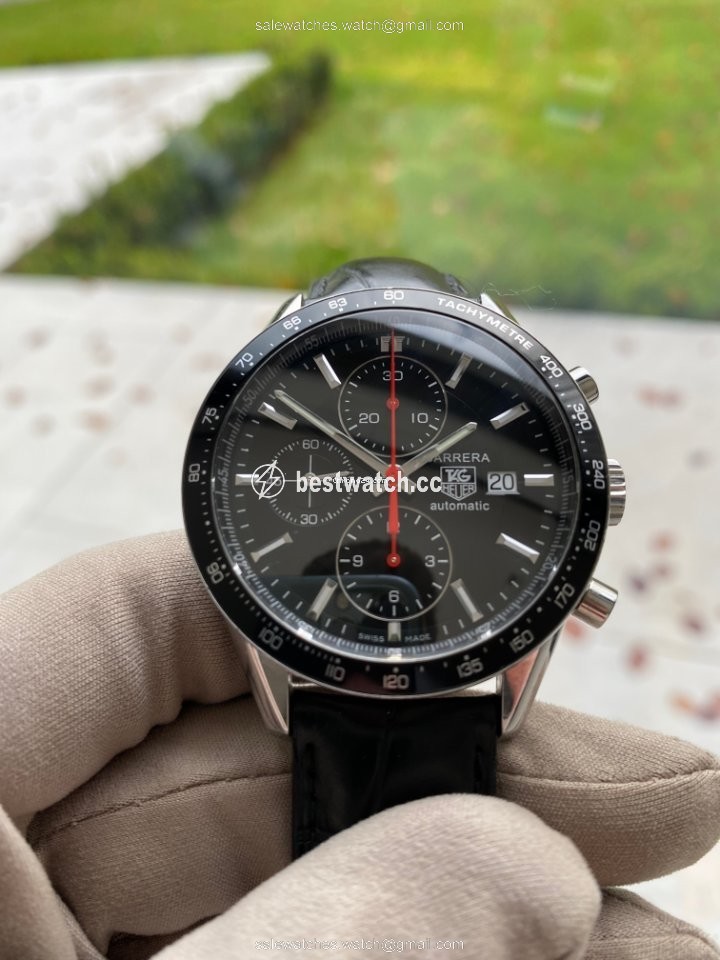 TAG Heuer Carrera Calibre 16 Mens watch Unisex Automatic Steel CV201AK.BA0727 Replica 2