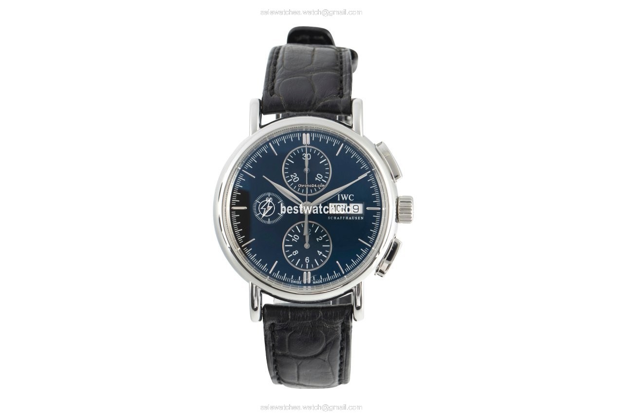IMG_9085 IWC Portofino Chronograph Mens watch Unisex Automatic Steel IW3783 Replica 2