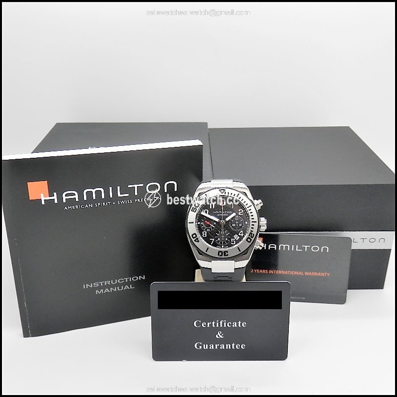 Hamilton Khaki Navy Sub Mens watch Unisex Automatic Steel H78716333 Replica 2