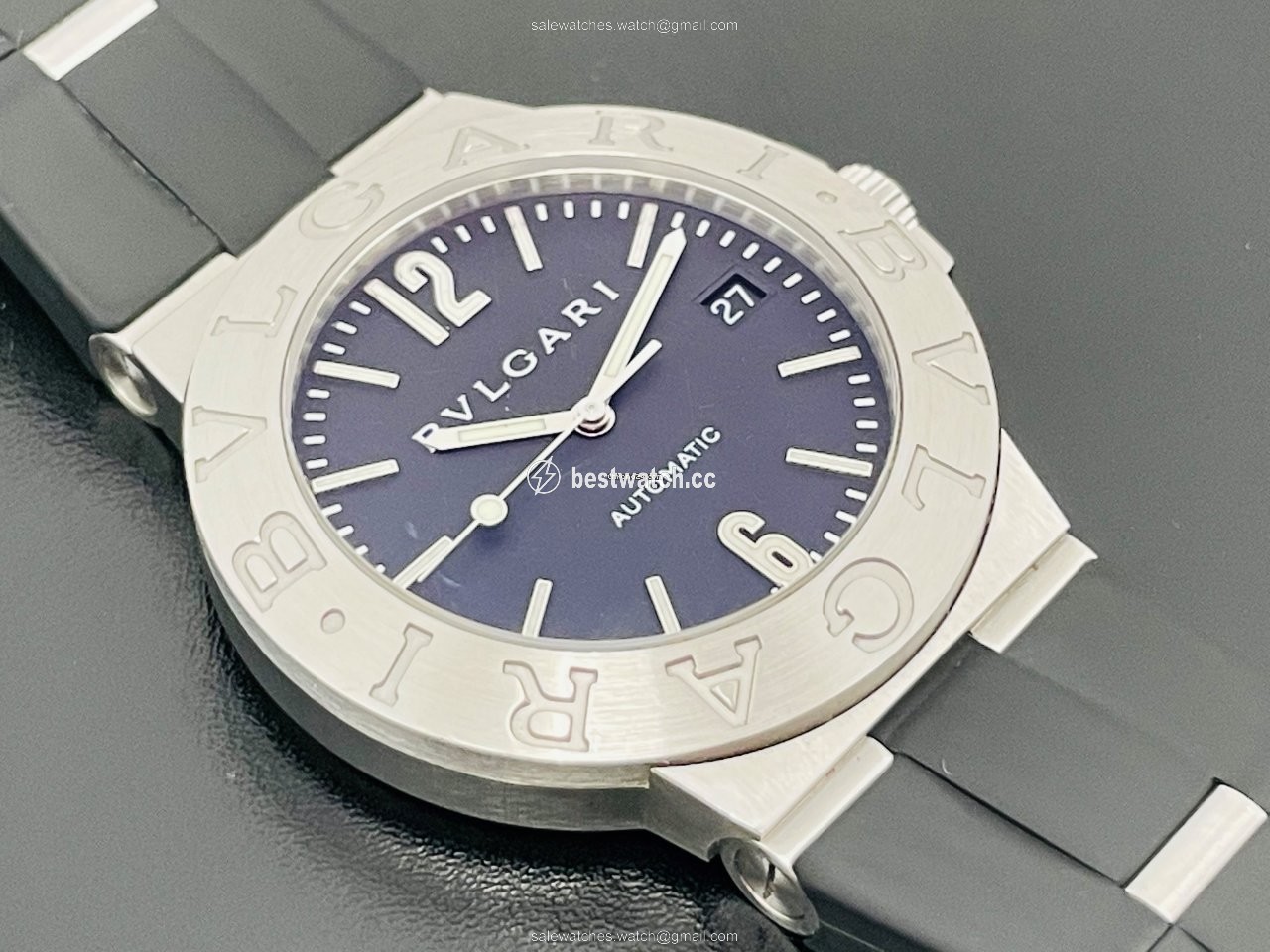 IMG_9085 Bulgari Diagono Mens watch Unisex Automatic Steel LCV 38 S Replica 2