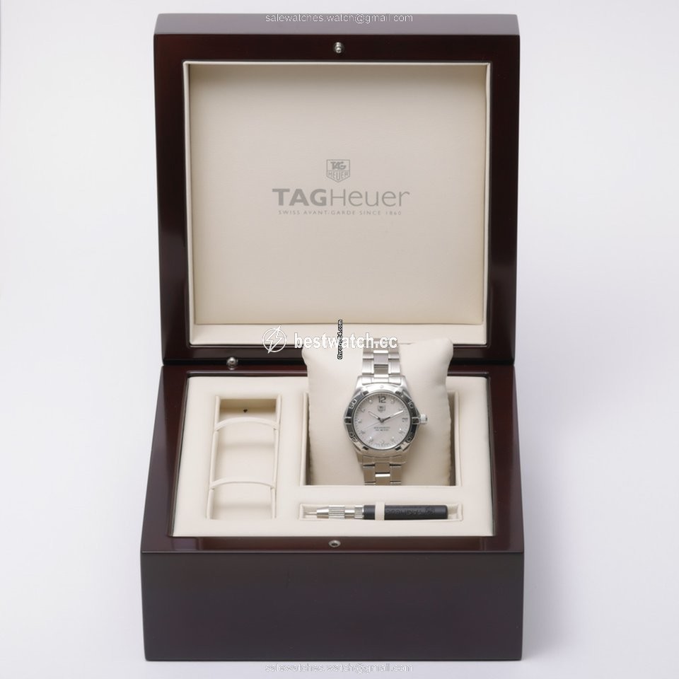 IMG_9085 TAG Heuer Aquaracer Lady Womens watch Quartz Steel WAF1312 Replica 2