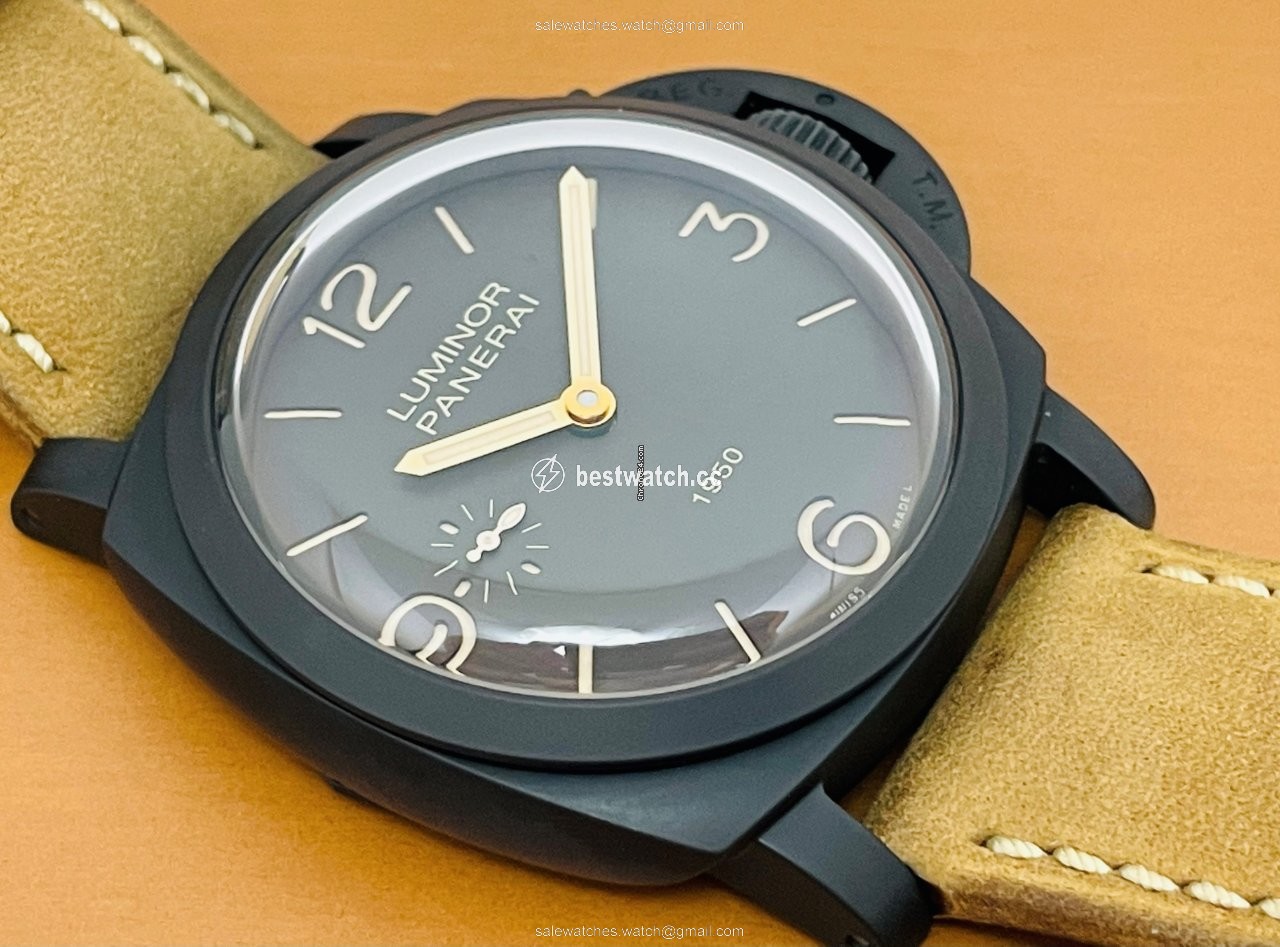 IMG_9085 Panerai Special Editions Mens watch Unisex Manual winding Ceramic PAM 00375 Replica 2