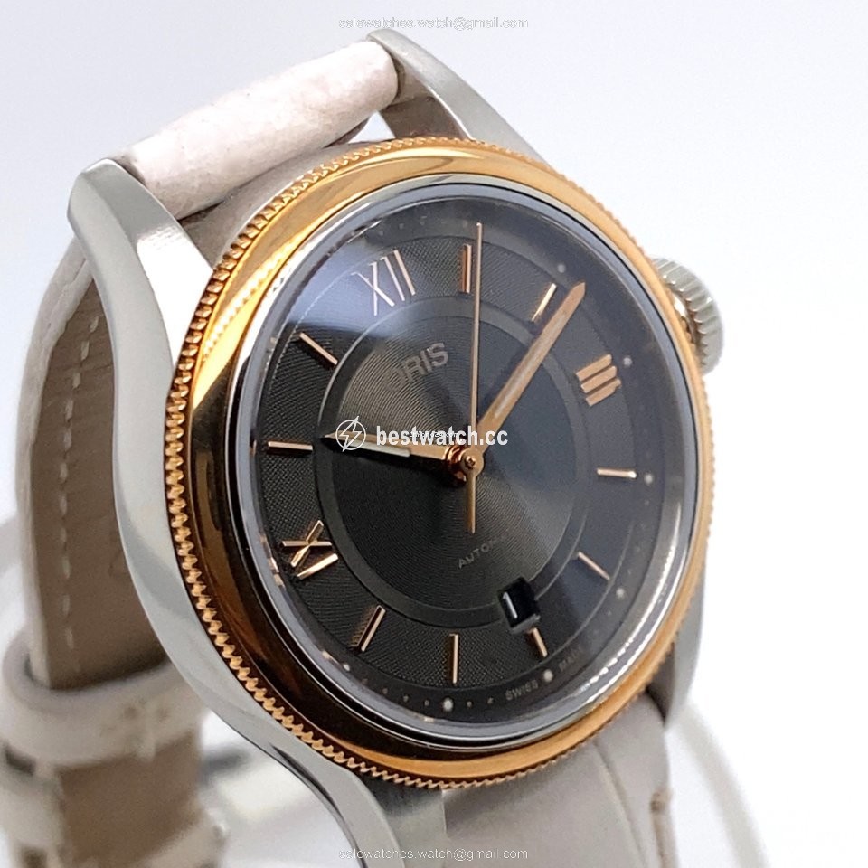 IMG_9085 Oris Classic Womens watch Automatic Gold Steel 01 561 7718 4373-07 5 14 31 Replica 2